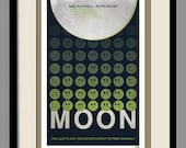Moon - Retro Movie Poster 11x17 Print