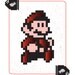 Nintendo's Mario 8-Bit 3-Color Screenprint
