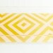 Lucite Serving Tray - Large - Diamond Stripe Blush/Gold