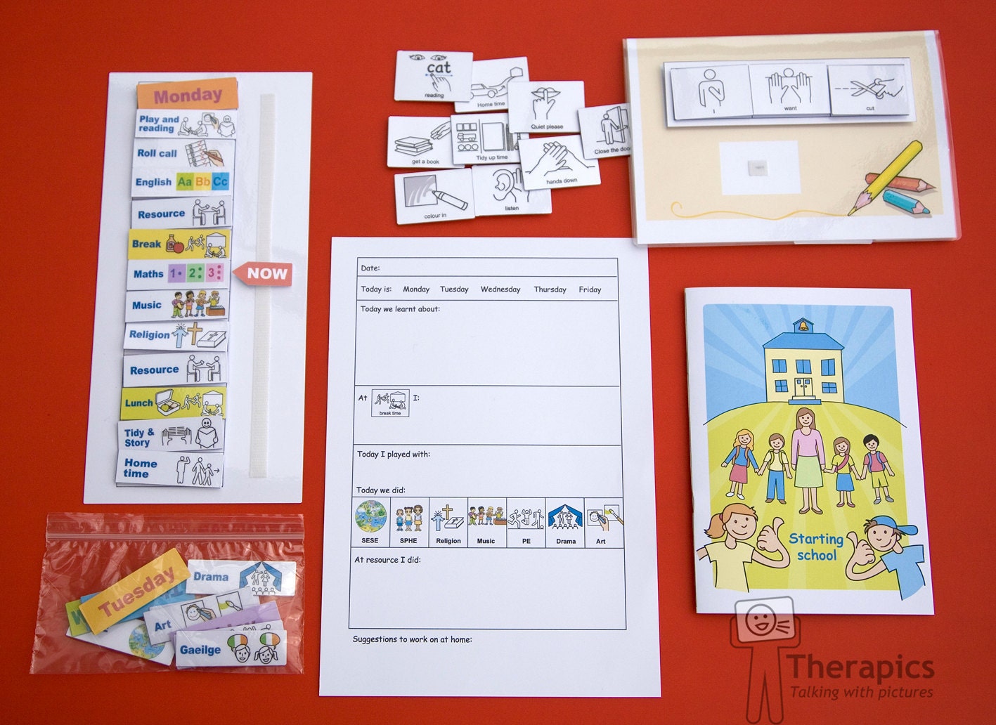 Therapics Starting School Pack