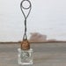 Vintage Inspired Salt Shaker Photo Holder Rhinestone Rusty and Patinad