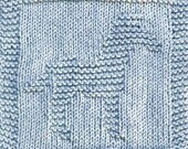 Knitting Cloth Pattern - ZEBRA - PDF - Instant Download
