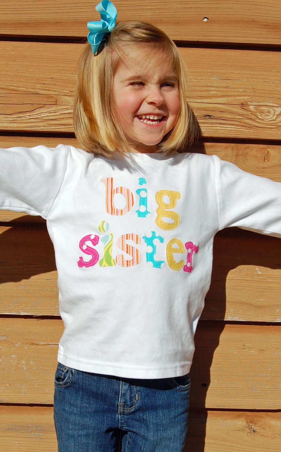 BIG SISTER Shirt or Onesie - Perfect for Pregnancy Announcement -  Choose Sleeve Length and Shirt Color