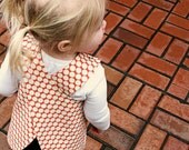 Mary Mary Quite Contrary Pinafore, (Sizes 3mo - 6yr)