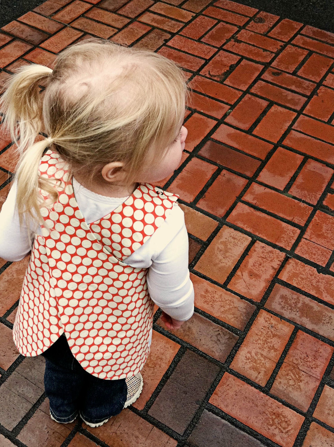 Mary Mary Quite Contrary Pinafore, (Sizes 3mo - 6yr)