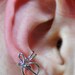 Silver Ear Cuff - Small Treble Clef