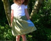 Father's Day ... Custom Daddy's Little Girl Skirt:  Upcycled Men's Shirt (Sizes 2t-7)