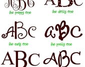 Custom Car Decal (monogram)