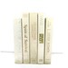 Ivory White Collection Vintage Decorative Books for Wedding Decor Home Decor Photography Prop