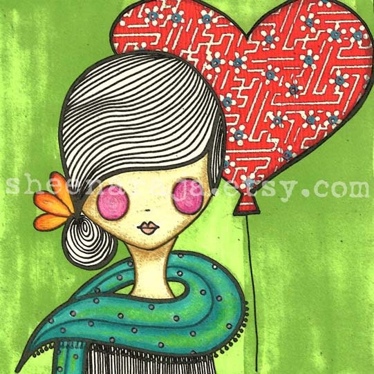 With Love - Art Print