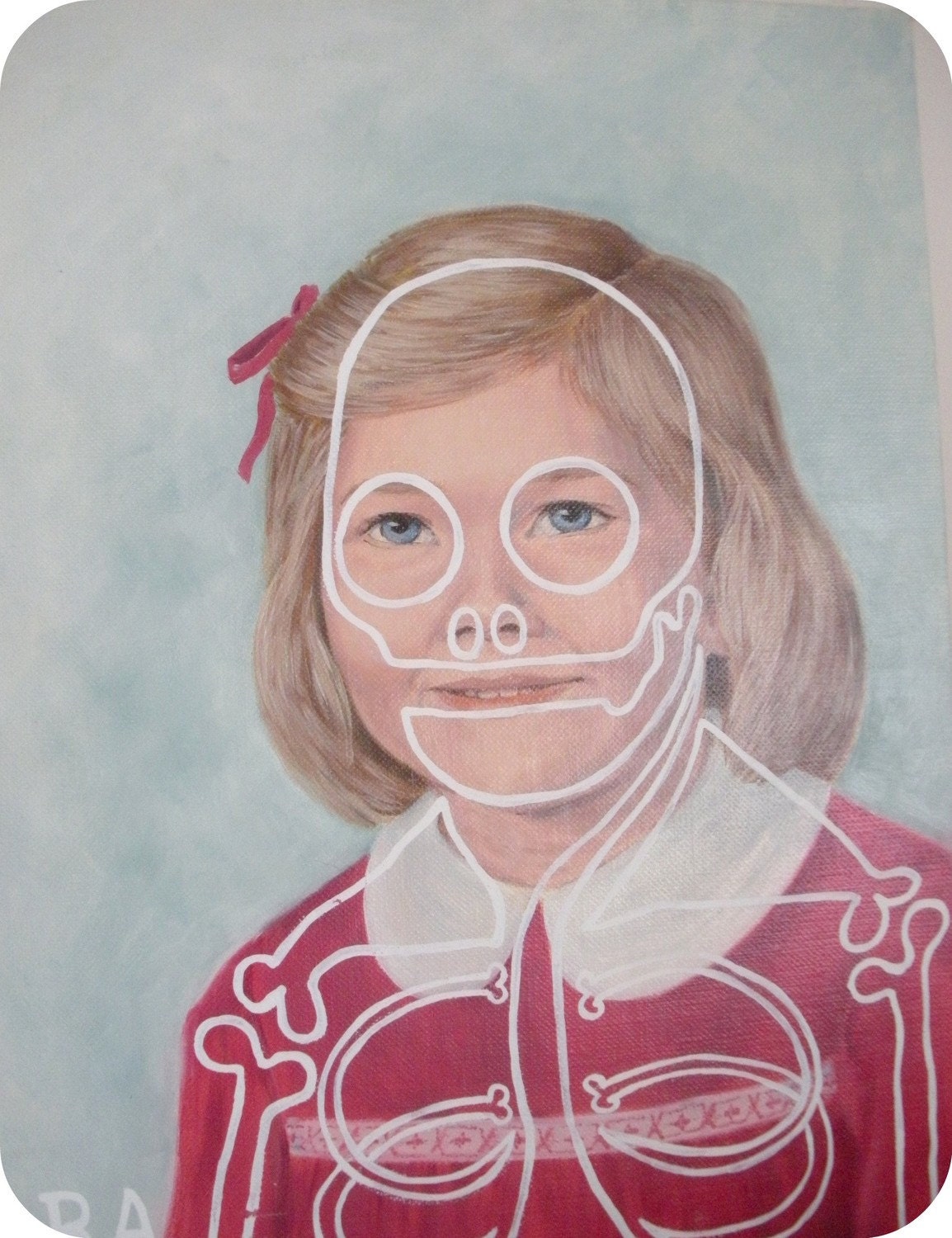 RESERVED FOR ALICIA Peter Pan Girl Portrait