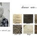 undyed crochet woolen hood - natural grey