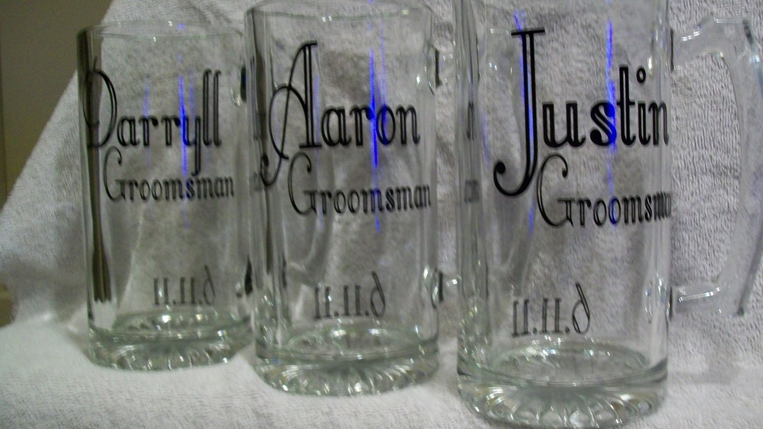 Personalized Beer Mugs...Set of 6