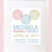Decor Flower Birth Announcement Wall Art - 8x10 Baby Children Nursery Custom Wall Print Poster
