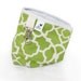 Squishy Travel Pet Water Bowl - Chartreuse Garden Gate