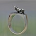 TUBBY the HIPPO RING - Sterling Silver
