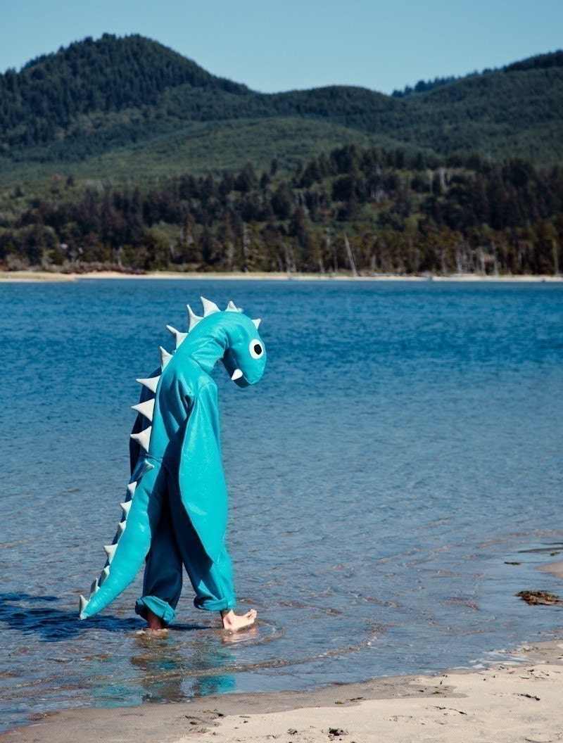 Adult or Child Loch Ness Sea Monster Halloween Costume Custom Size