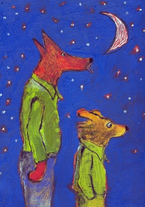 Stargazers 8.5x11 Print