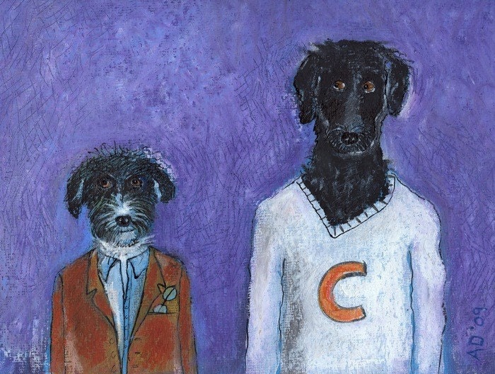 Louis and Cyrus 8.5x11 Print