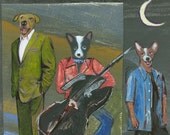 The Woofers 11x14 archival matted print
