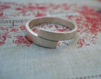 simple silver ring