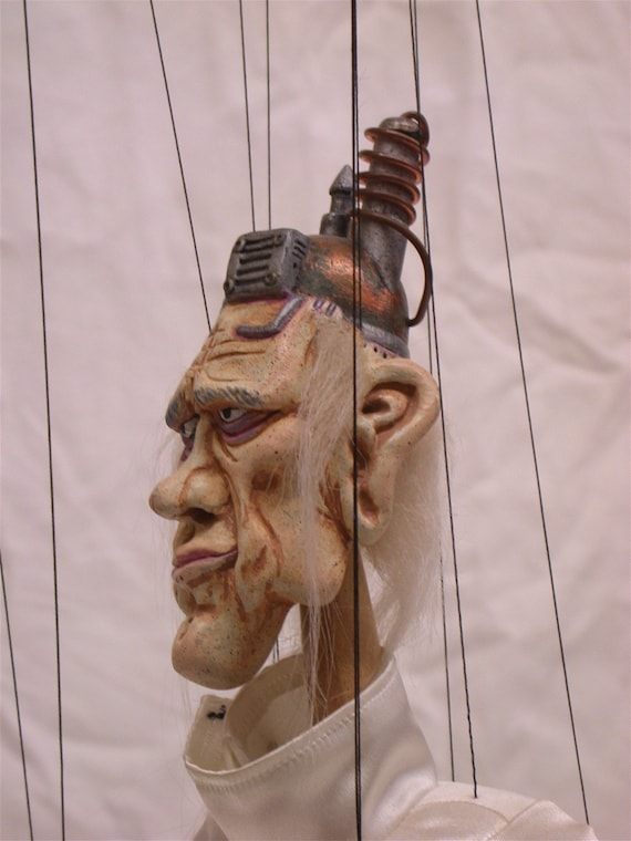 Steampunk Mad Scientist Marionette