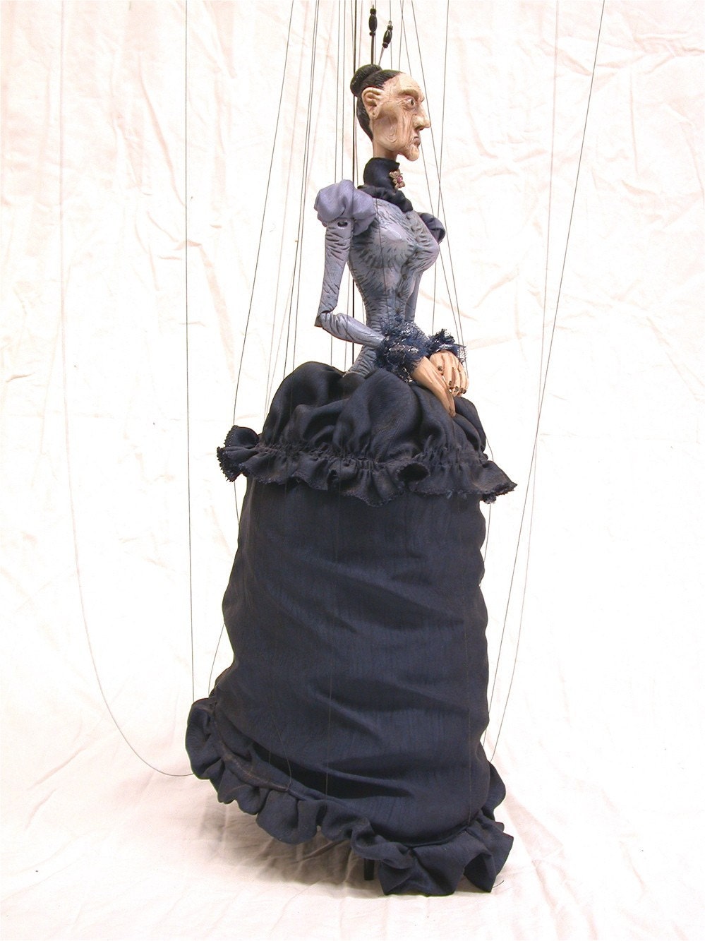Steampunk Mechanical Spider Mistress Marionette