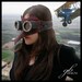 Skeeter Air-Pirate Neo-Victorian, steampunk costume goggles