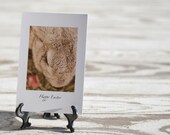 Bunny Easter Card - rabbit photo - set of five postcards - pastel soft colors - farm photo- bunny lashes - 4x6 postcard