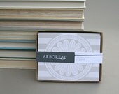 MONTEROSSO A2 folded stationery note, set of 8