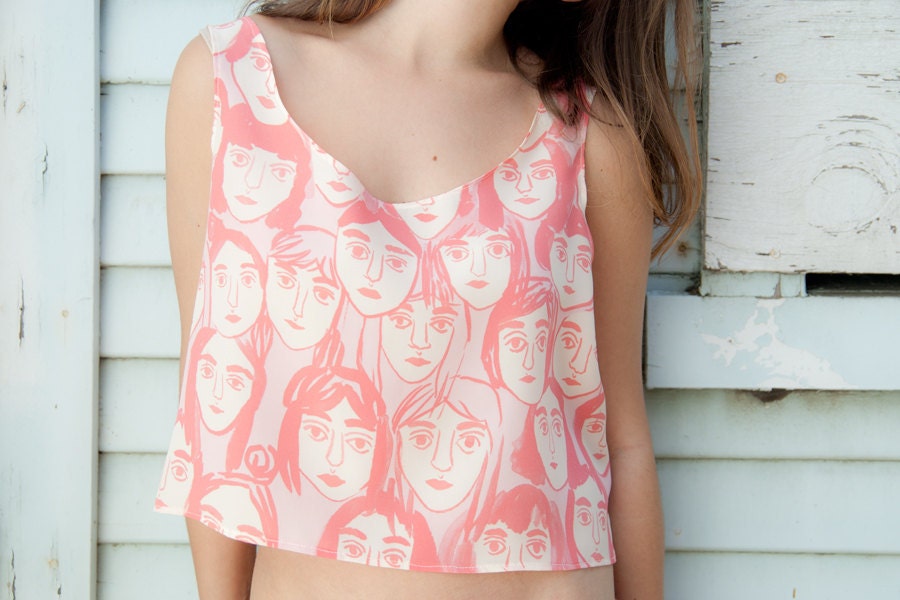 Girls Print Tank