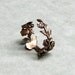 Forest Leaf Spray Ring band