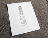 Asparagus ABC art print 8 x 10 -  from the Vermont Farmers' Market Series