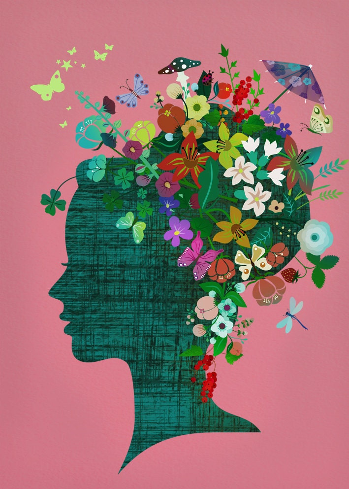 Art Print - flowerhead