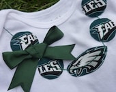 Philadelphia Eagles Football Necklace Shirt or Onesie