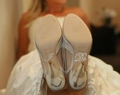 Wedding I DO Shoe Crystal Stickers in Silver