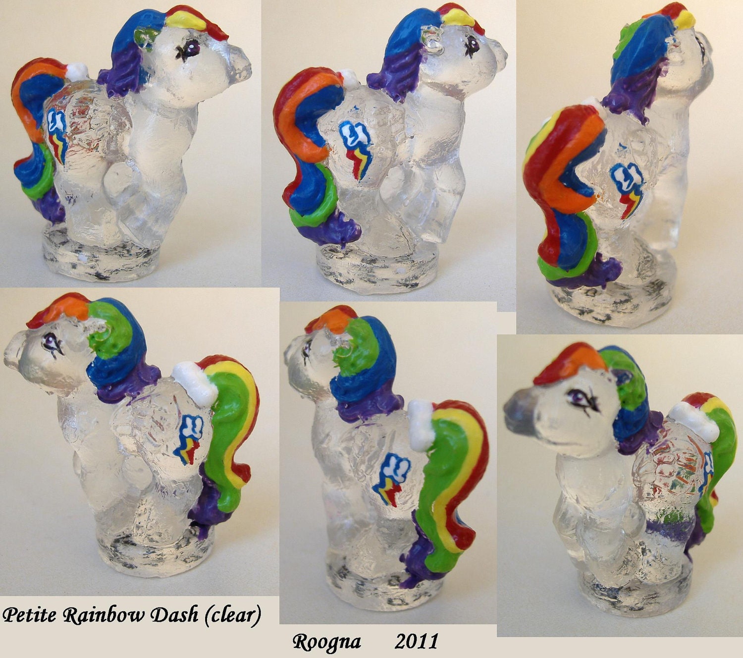 Custom Petite Rainbow Dash FiM My Little Pony Pegasus