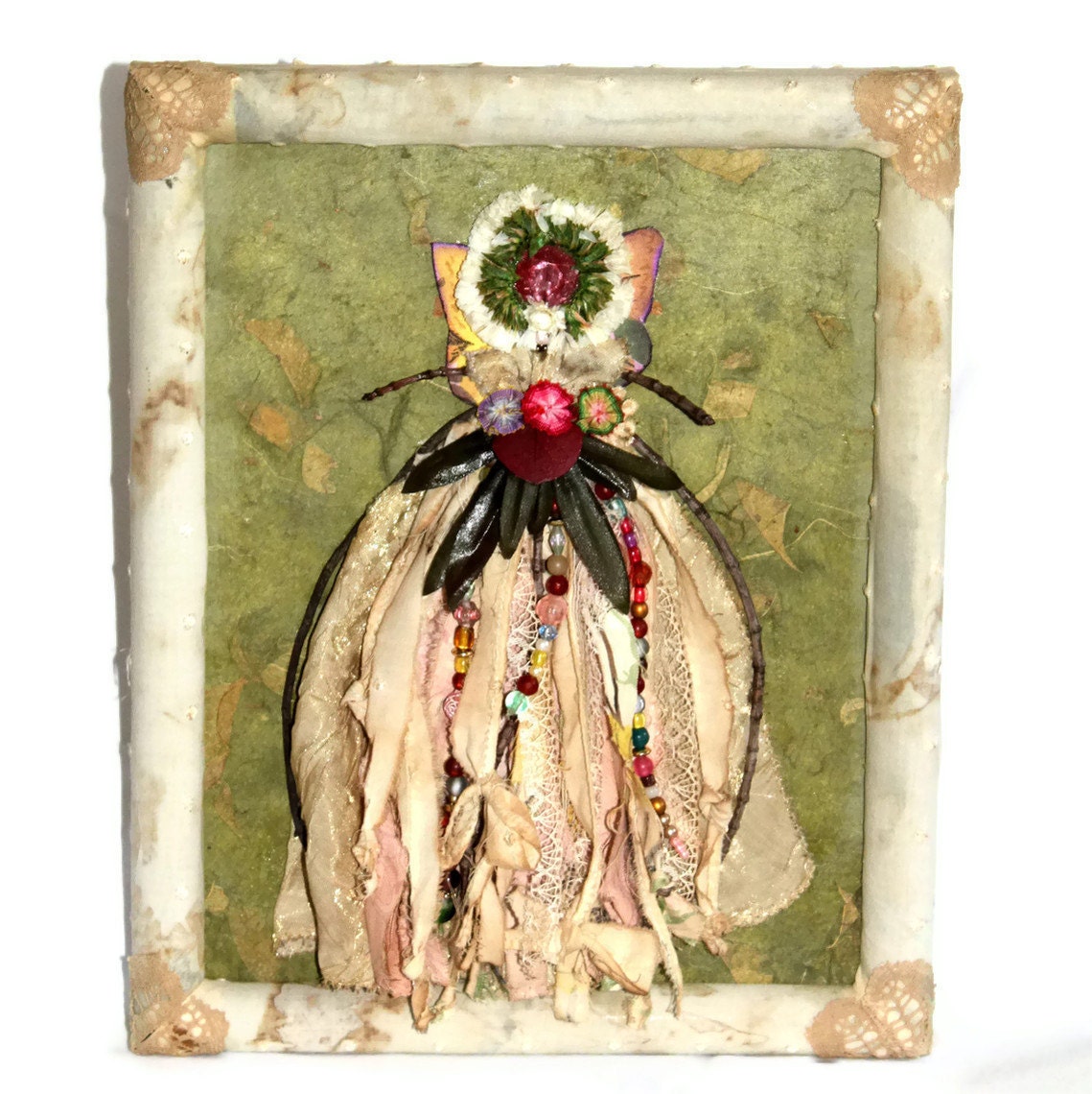 children's fairy Woodland wall art original unique - home decor