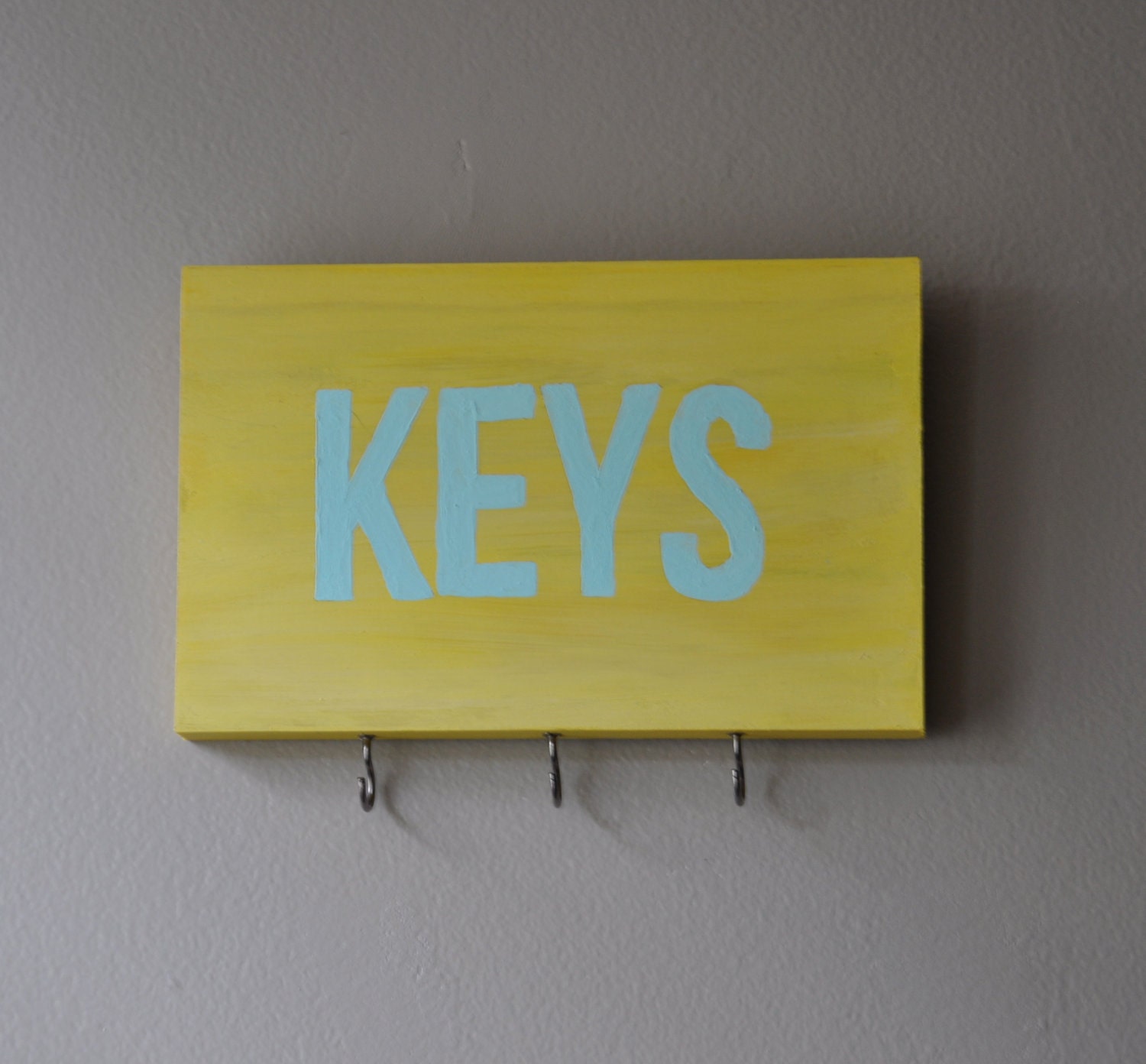 handmade key rack