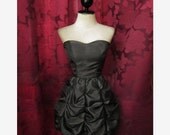 Halloween Sweeheart Angel Luxe Princess Posh Puff Romantic Classic Bubble Flirty Cake Tier Prom Party Gothic Little Black Cocktail Dress