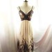 Twilight Africa Lakeside Summer Alice in Wonderland Grecian Zen Greenery Soft Warm Apricot Monet Painting Frolic Gypsy Hippie Long Dress
