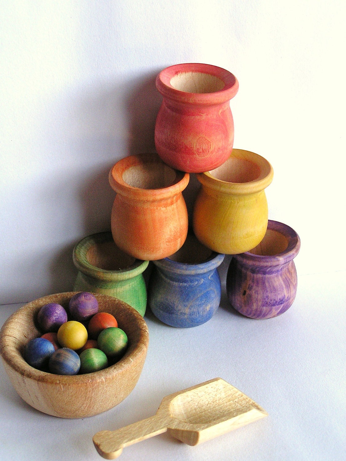 SCOOP & SORT Colors Wood Set