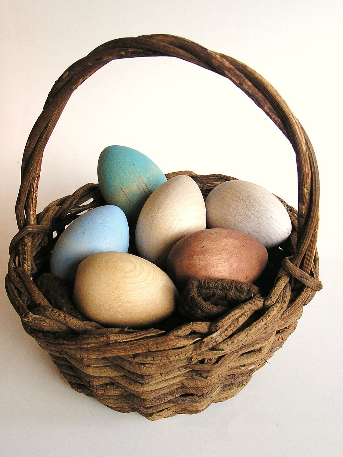 Natural Wood Toy- Easter Eggs- Waldorf- Montessori- Nature Table- FRONT PAGE PICK