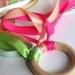 Wooden -Waldorf- Kids -Toy-Waldorf Natural Wood Toy Hand Kite - FLY ME  ALICE- Birthday Party -Wedding Favors-