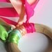 Wooden -Waldorf- Kids -Toy-Waldorf Natural Wood Toy Hand Kite - FLY ME  ALICE- Birthday Party -Wedding Favors-