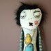 RESERVED Alice in Wonderland- Art doll PLush- By ThEm DoLLZ