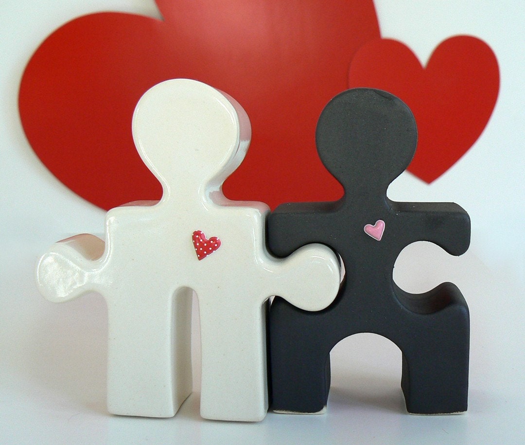 Valentine Gift Sweetheart Salt and Pepper Shakers under 50