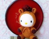 Amigurumi Pattern - Zodiac Horse Kitty - Crochet amigurumi doll pattern / PDF