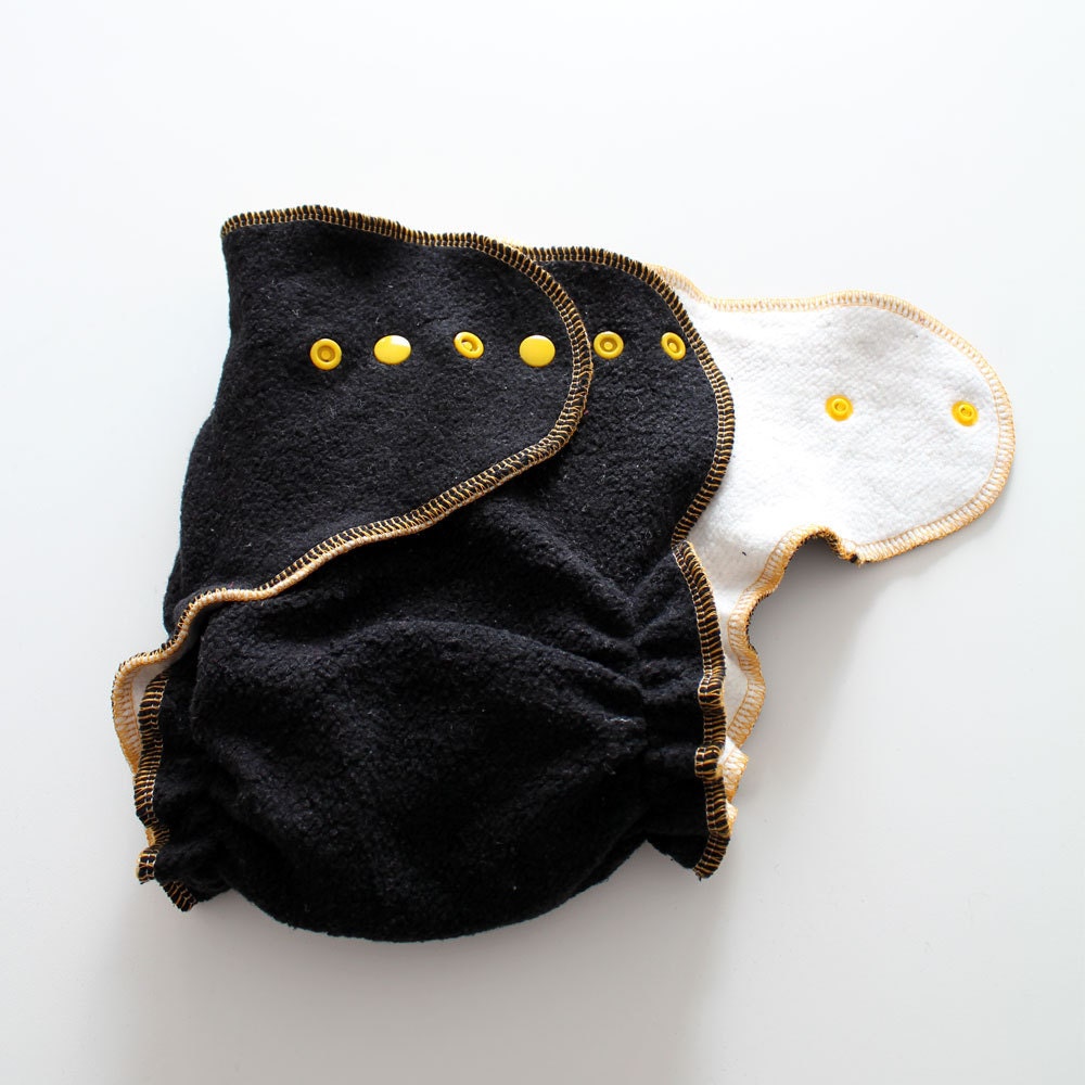 One Size Organic Hemp/Cotton fitted diaper