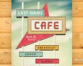 Vintage Sign Poster- Customized